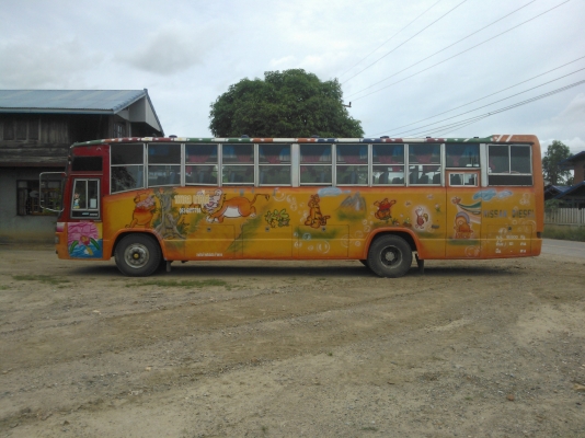 ขายรถบัส พัดลม  12เมตร