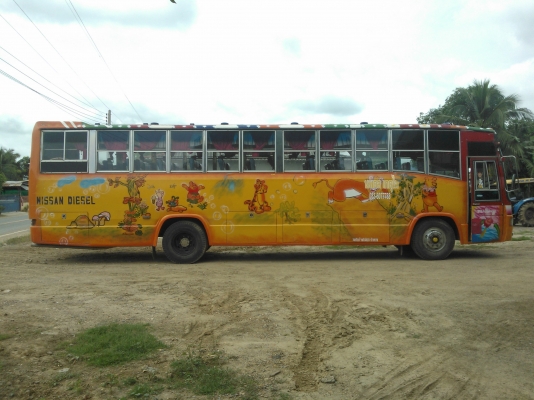 ขายรถบัส พัดลม  12เมตร
