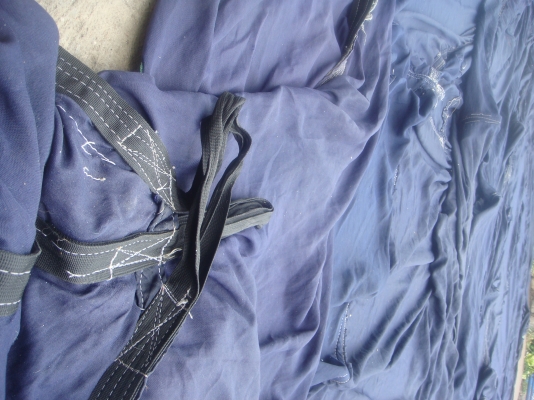 ผ้าร่ม สำหรับเรือไดหมึก (ขนาดประมาณ 15x15 เมตร