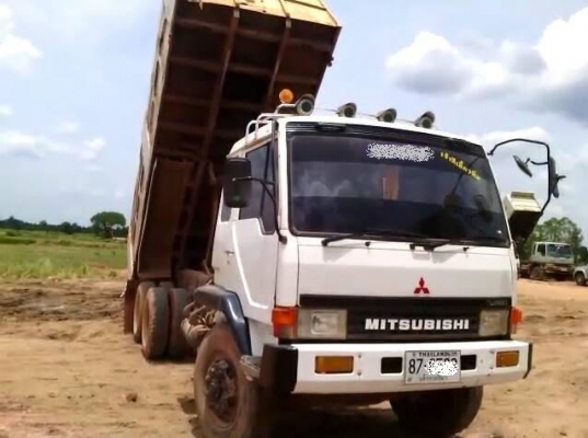 ***ขายแล้วครับขอบคุณ Truck2hand ขายดาวน์ส่งต่อ 10ล้อ2เพลาดั้ม "หลงโบ"MITSU FN527M-TF5xxx 6D16-220HP เครื่องเดิมเกียร์เดิม 6D16TF-220แรง เครื่องดี แรงดี แน่น เกียร์10สปีด ไม่หลุด ช่วงล่างเบรคใหญ่เพลาบุ๋ม คัสซีสวยไม่ปะไม่ดาม กระบะดั้มเหล็กKAC สภาพ