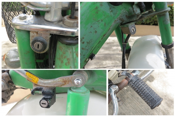 Honda Chaly CF50 มีทะเบียน......(แต่เป็นทะเบียนญี่ปุ่นนะ)