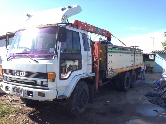 ขาย10ล้อRocky175ติดเครนUNIC330ท้องปลิงยางใหม่10เส้น