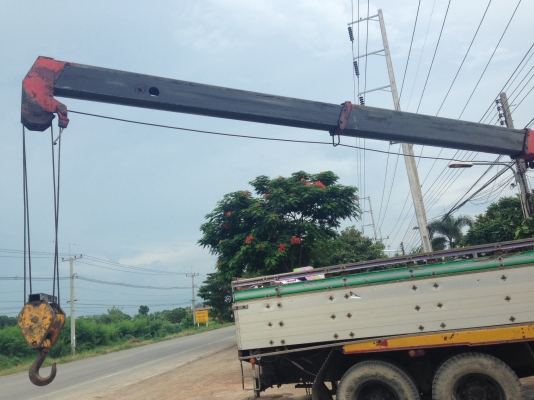 ขาย10ล้อRocky175ติดเครนUNIC330ท้องปลิงยางใหม่10เส้น