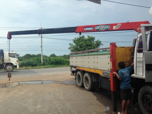 ขาย10ล้อRocky175ติดเครนUNIC330ท้องปลิงยางใหม่10เส้น