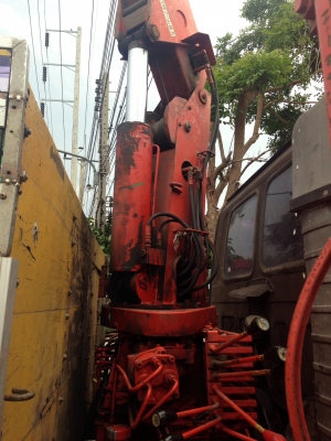 ขาย10ล้อRocky175ติดเครนUNIC330ท้องปลิงยางใหม่10เส้น