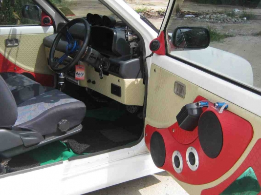 มิร่าเล็กๆ แรงด้วยเครืองหัวฉีดเทอร์โบ เครืองเสียงเต็มคัน มิร่าเล็กๆ แรงด้วยเครืองหัวฉีดเทอร์โบ เครืองเสียงเต็มคัน