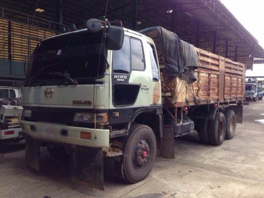 ขายรถบรรทุกสิบล้อดัมพ์ Hino 3M เครื่องเดิม 240 แรง ปี 37 เกียร์เดิม 2 เพลา ทะเบียนพร้อม
