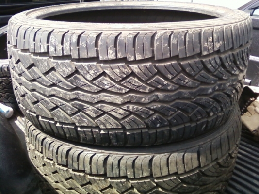 ขายยางขอบ 22  เบอร์ 265/35 R22 สำหรับแต่งใส่แม็ก สภาพเยี่ยมปี 2012 จำนวน 4 เส้น ขายเส้นละ 800 บาท