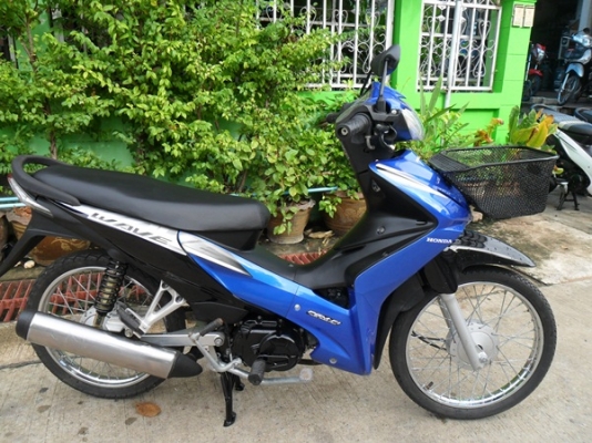 wave110i น้ำเงินดำ ปี52 เครื่องดีฟิตๆไม่มีควันขาวเอกสารพร้อมโอน