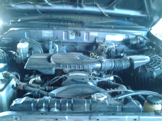 TOYOTA SPORT RIDER 3.0 โฟวีล เกียร์ธรรมดาปี42 แอรแบค เครื่องเดิม คานหน้าเดิม กันร้อนเดิม สีมีเก็บมาข้างขวาครับ