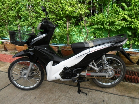 wave110i ดิสเบรคดำขาว เครื่องเดิมสภาพสวยย เอกสารพร้อมโอน