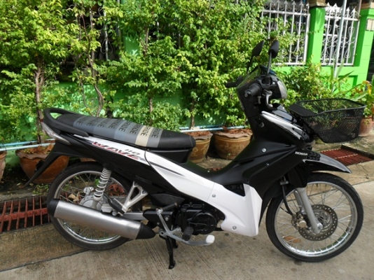 wave110i ดิสเบรคดำขาว เครื่องเดิมสภาพสวยย เอกสารพร้อมโอน