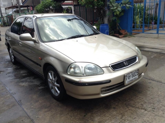 ขายครับ HONDA CIVIC ตาโต 1.6 VTEC ออโต้ ปี 96 ตัวท็อป แก๊ส+น้ำมัน ใช้ได้ 2ระบบ อย่างสมบูรณ์ สีสวยมากเงาทุกจุด บางๆ ไม่มีชนหนัก เก็บบ้างเล็กน้อย แม็ก+ยางใหม่ ใช้อีกนาน ดิสเบรค 4 ล้อ ฟิลม์ ดำติดใหม่ น้ำมันเครื่องเพิ่งถ่าย เครื่องแห้งๆนิ่งๆ เกียรแห้ง ใช้ ขายครับ HONDA CIVIC ตาโต 1.6 VTEC ออโต้ ปี 96 ตัวท็อป แก๊ส+น้ำมัน ใช้ได้ 2ระบบ อย่างสมบูรณ์ สีสวยมากเงาทุกจุด บางๆ ไม่มีชนหนัก เก็บบ้างเล็กน้อย แม็ก+ยางใหม่ ใช้อีกนาน ดิสเบรค 4 ล้อ ฟิลม์ ดำติดใหม่ น้ำมันเครื่องเพิ่งถ่าย เครื่องแห้งๆนิ่งๆ เกียรแห้ง ใช้