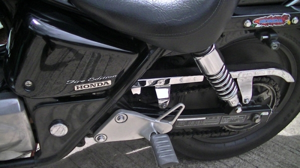 ขายHonda Phantom TA200CC ปี51สีดำ ลายไฟแดง