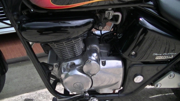 ขายHonda Phantom TA200CC ปี51สีดำ ลายไฟแดง