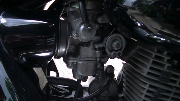 ขายHonda Phantom TA200CC ปี51สีดำ ลายไฟแดง