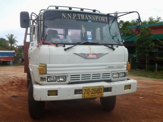 HINO  FM176   10  ล้อ 2 เพลา  ท้ายลาก แบคโฮ