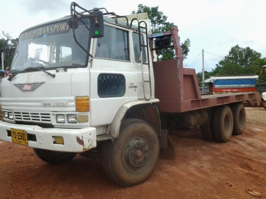 HINO  FM176   10  ล้อ 2 เพลา  ท้ายลาก แบคโฮ
