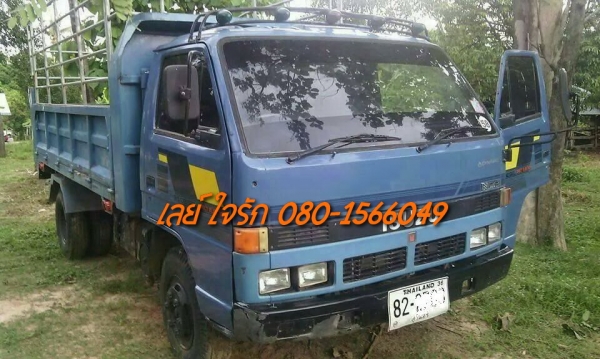 ***ขายแล้วครับขอบคุณ Truck2hand *ขาย6ล้อดั้มดิน5คิว "เสี่ยสั่งลุย" ISUZU NPR599LU5F-M ห้างแท้ปี37 เครื่องเดิม 4BD1-115ฝาดำ เครื่องดี แรง แน่นดี เกียร์สั้นแท้ เข้าง่ายไม่มีหลุด ช่วงล่างเดิม คัสซีสวยไม่ปะไม่ดาม กระบะดั้มเหล็ก5ตันยิงหน้า3.60ม.สภาพด