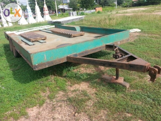 ขายเทรลเลอร์ลากจูง สภาพพร้อมใช้งาน ขึ้นรถเกี่ยวKUBOTA หรือแบคโคเล็กได้สบาย สนใจโทร 090-8588220คุณนะ ID:narong498 หรือ www.truck.in.th/498