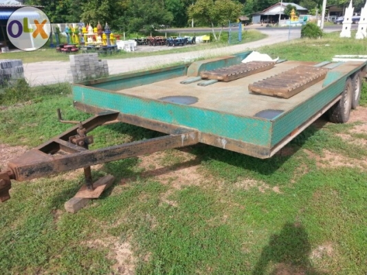 ขายเทรลเลอร์ลากจูง สภาพพร้อมใช้งาน ขึ้นรถเกี่ยวKUBOTA หรือแบคโคเล็กได้สบาย สนใจโทร 090-8588220คุณนะ ID:narong498 หรือ www.truck.in.th/498