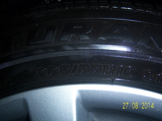 แม็กพร้อมยาง 205 55 16 ปี13