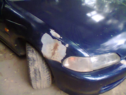 ขายรถเก๋งฮอนด้าซีวิค 1500ซีซี เครื่องคาบูขายก่อนทำสี 58,000บาท