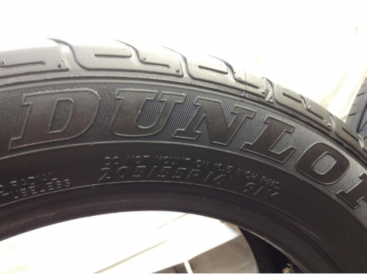 ยาง Dunlop 205-55-16  ปี 13