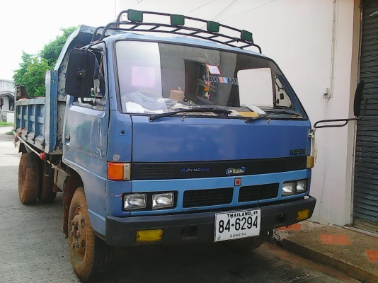 ขายหกล้อดั้มพ์ อีซูสุNPR59LU5M-115 ปี36 Fหน้าหลังสภาพพร้อมใช้