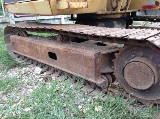 รถแบคโฮ CATERPILLAR E70B เก่าญี่ปุ่นแท้ ใส่หัวกระแทก