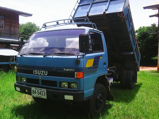 ขายหกล้อดั้มพ์ อีซูสุ NPR59LU5M115 ปี37 Fหน้าหลังสภาพพร้อมใช้