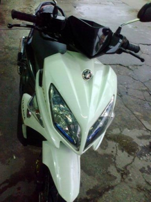 Nouvo Elegance 135 cc ปี 52 สีขาว สภาพสวย  เครื่องดี