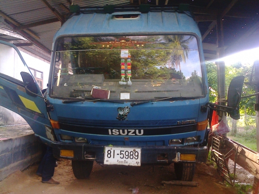 หกล้อ อีซูซู NPR58Lเครือง4BE1เกียร์สั้น พ.เพาเวอร์ ภาษี58 ทะเบียนพร้อมโอน ราคา 285,000บ(รถบ้านแท้ๆไม่ใช่รถเต้น)