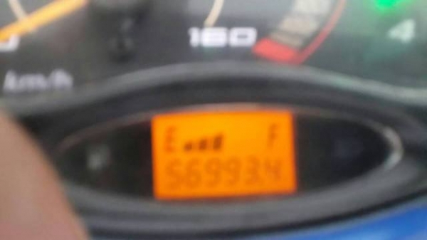 สตาร์ทมือ wave125s น้ำเงินดำ กท533