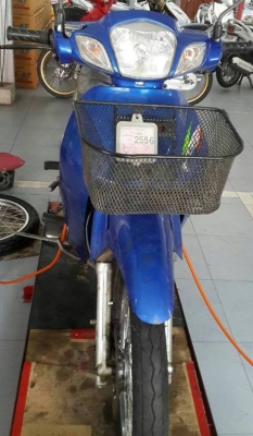สตาร์ทมือ wave125s น้ำเงินดำ กท533