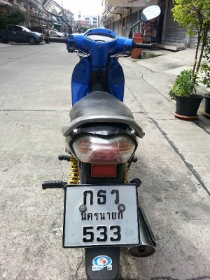 สตาร์ทมือ wave125s น้ำเงินดำ กท533