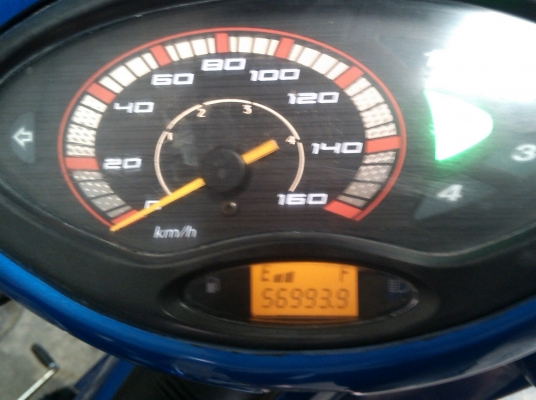 สตาร์ทมือ wave125s น้ำเงินดำ กท533