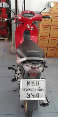 wave125s แดงดำ ปี47 แจใหญ่ กท864 เครื่องดี 17,000