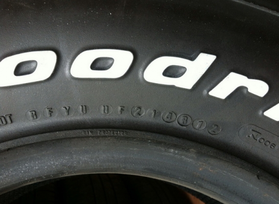 ขายยางใหม่ BF Goodrich All-terrain 285 75 r16 เส้นละ 7900 บาท