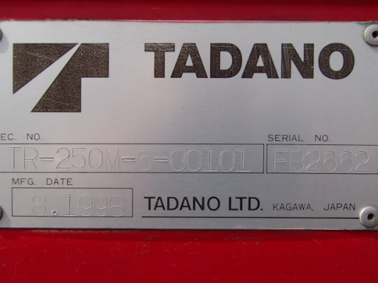 ขาย TR250M-6 SN: FB2662 1998