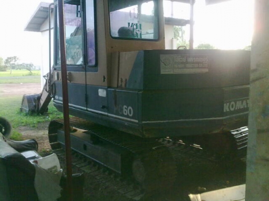 ขายแม็คโคร KOMATSU PC60-5 สภาพสวยพร้อมใช้งาน เอกสารใบแจ้งจำหน่าย ราคา450000