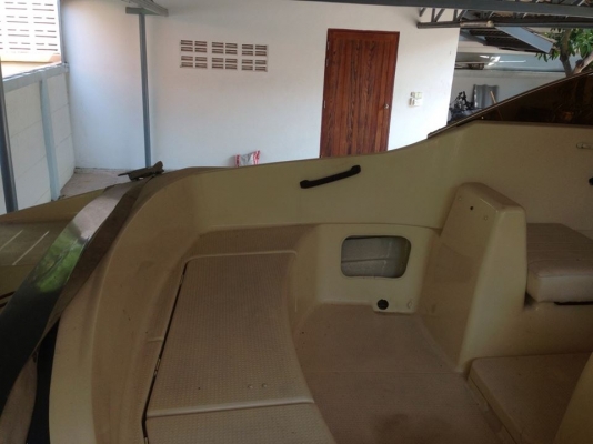 เรือยามาฮ่า18ฟุตเครื่องยามาฮ่า70แรงทริมไฟฟ้าเพิ่งเปลี่ยนใหม่เอี่ยม ขายพร้อมเทลเลอร์ UP BEAT