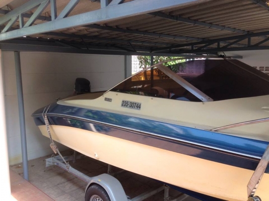 เรือยามาฮ่า18ฟุตเครื่องยามาฮ่า70แรงทริมไฟฟ้าเพิ่งเปลี่ยนใหม่เอี่ยม ขายพร้อมเทลเลอร์ UP BEAT