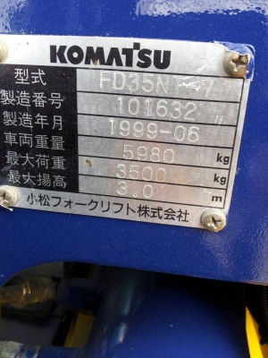 KOMATSU FD35NT