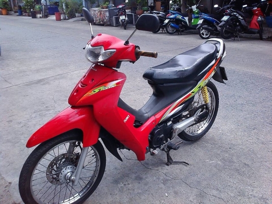 ซูซุกิ สแมช  ปี 46 สีดำ แดง รถบ้าน ราคาเบาๆ 9,900