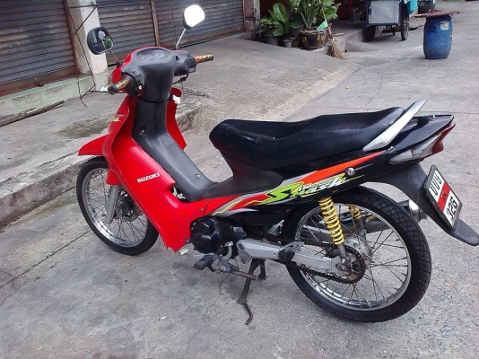 ซูซุกิ สแมช  ปี 46 สีดำ แดง รถบ้าน ราคาเบาๆ 9,900