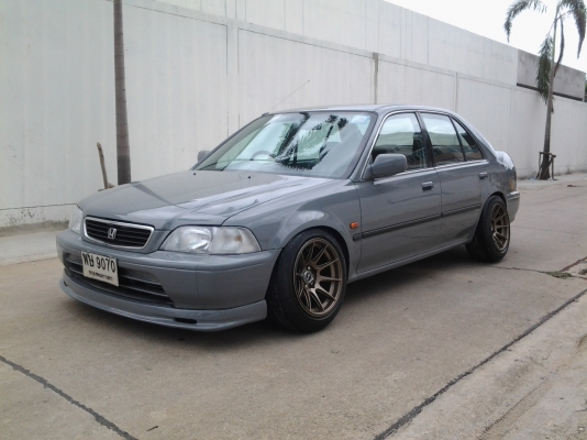 honda city 97' ออโต้ แก็สแล้ว แต่งแนว FLUSHขายถูก 98,000เปลี่ยนราคาแล้ว