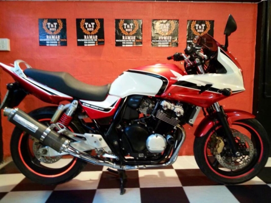 T&amp;T BIKE RAMA2 ขายHONDA CB400 V-TEC3 ปี06 บอดิออ ทะเบียนแท้ โอนขนส่งทุกขนส่งราคาเพียง 179000฿