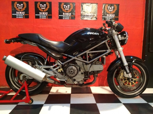 T&amp;T BIKE RAMA2 ขายDUCATI M900 IE ปี2001 หัวฉีด อินวอย สพม. เครื่องดีไฟครบ0ดี ราคาเพียง119000฿