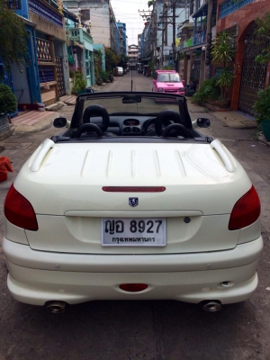 T&T BIKE RAMA2 ขายPEUGEOT 206 เปิดประทุน เครื่อง1600 ปี2003รถสวยวิ่งมา7xxxxโลล้อแมก16ยางปี13 ราคา585000 T&T BIKE RAMA2 ขายPEUGEOT 206 เปิดประทุน เครื่อง1600 ปี2003รถสวยวิ่งมา7xxxxโลล้อแมก16ยางปี13 ราคา585000